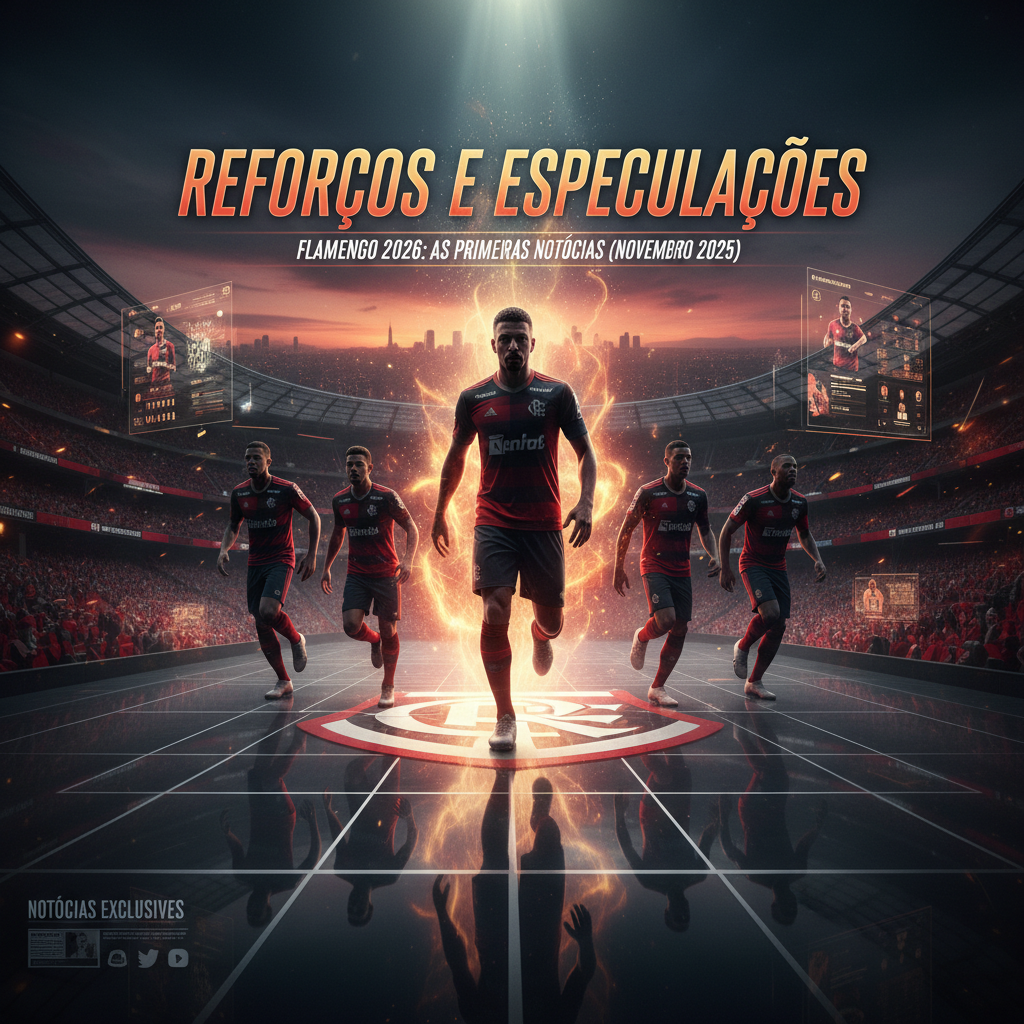 Reforços e Especulações: As Primeiras Notícias das Contratações do Flamengo para 2026 (Novembro 2025)
