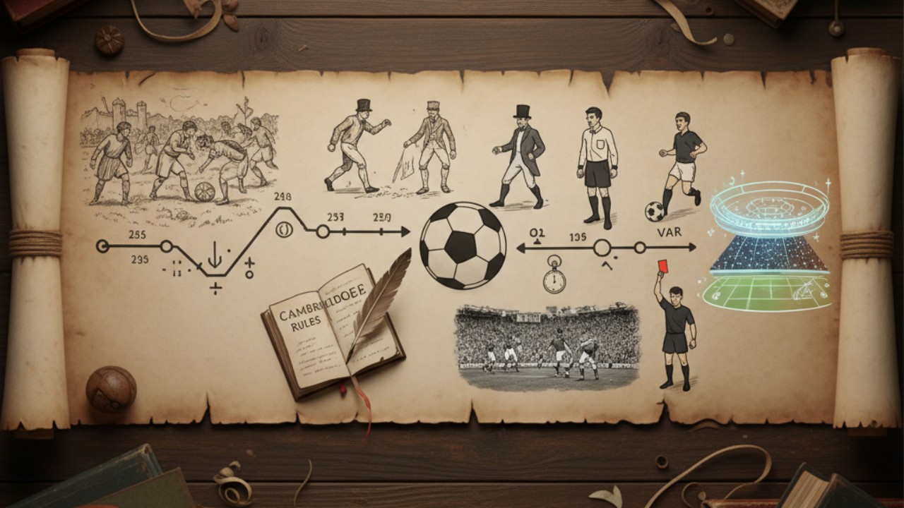 A Linha do Tempo do Jogo: A Fascinante Evolução das Regras do Futebol