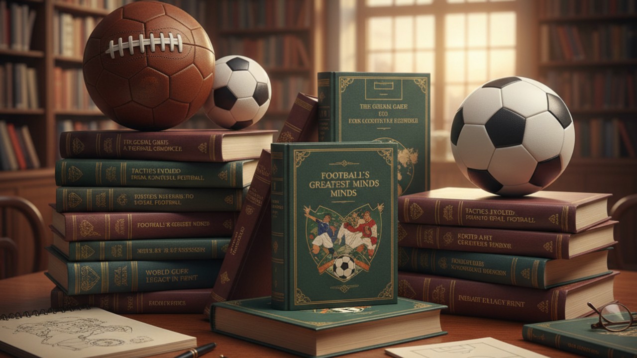 Os Livros Essenciais para Entender a História e as Táticas do Futebol Mundial