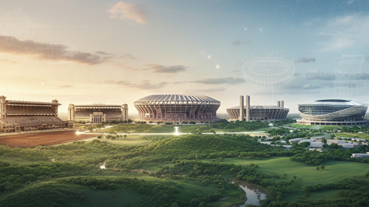 A História Gigante: A Cronologia dos Maiores Estádios de Futebol do Brasil