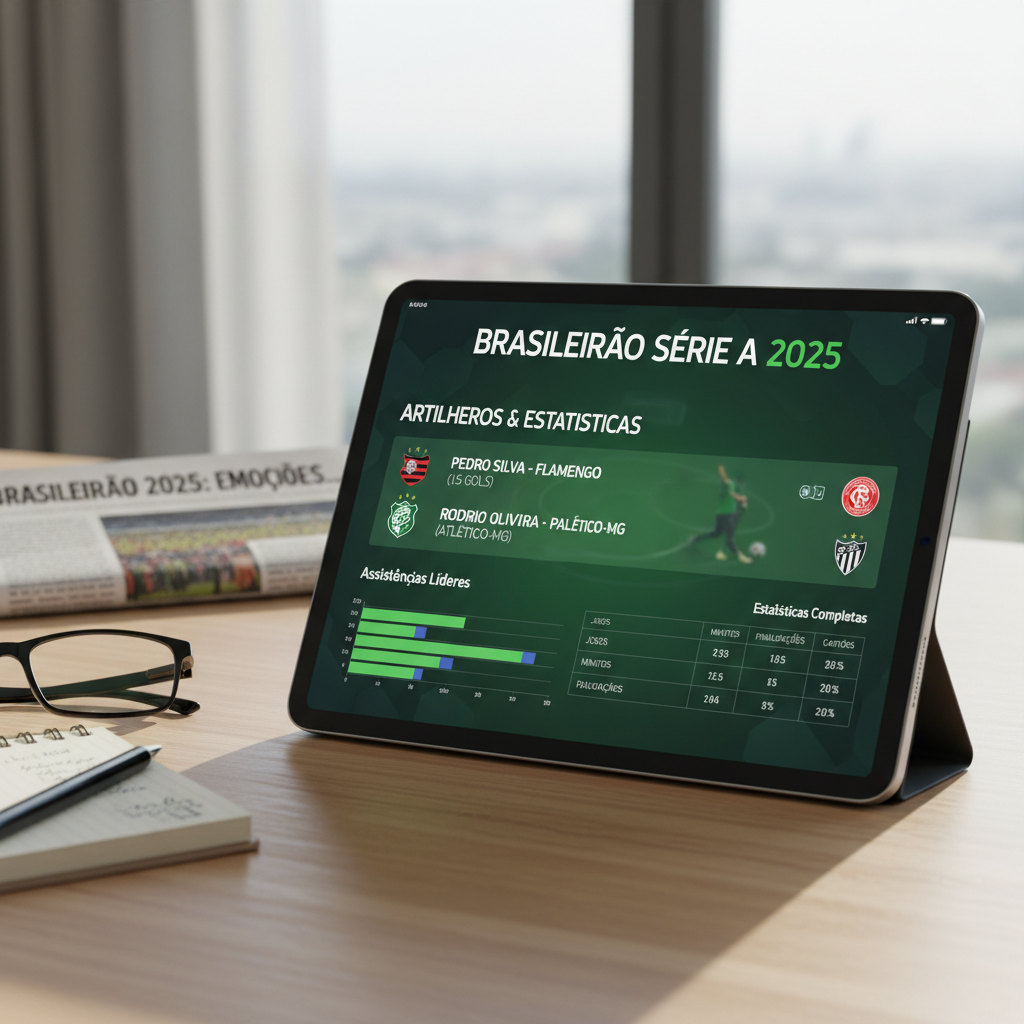 Artilheiros e Estatísticas Completas do Brasileirão 2025