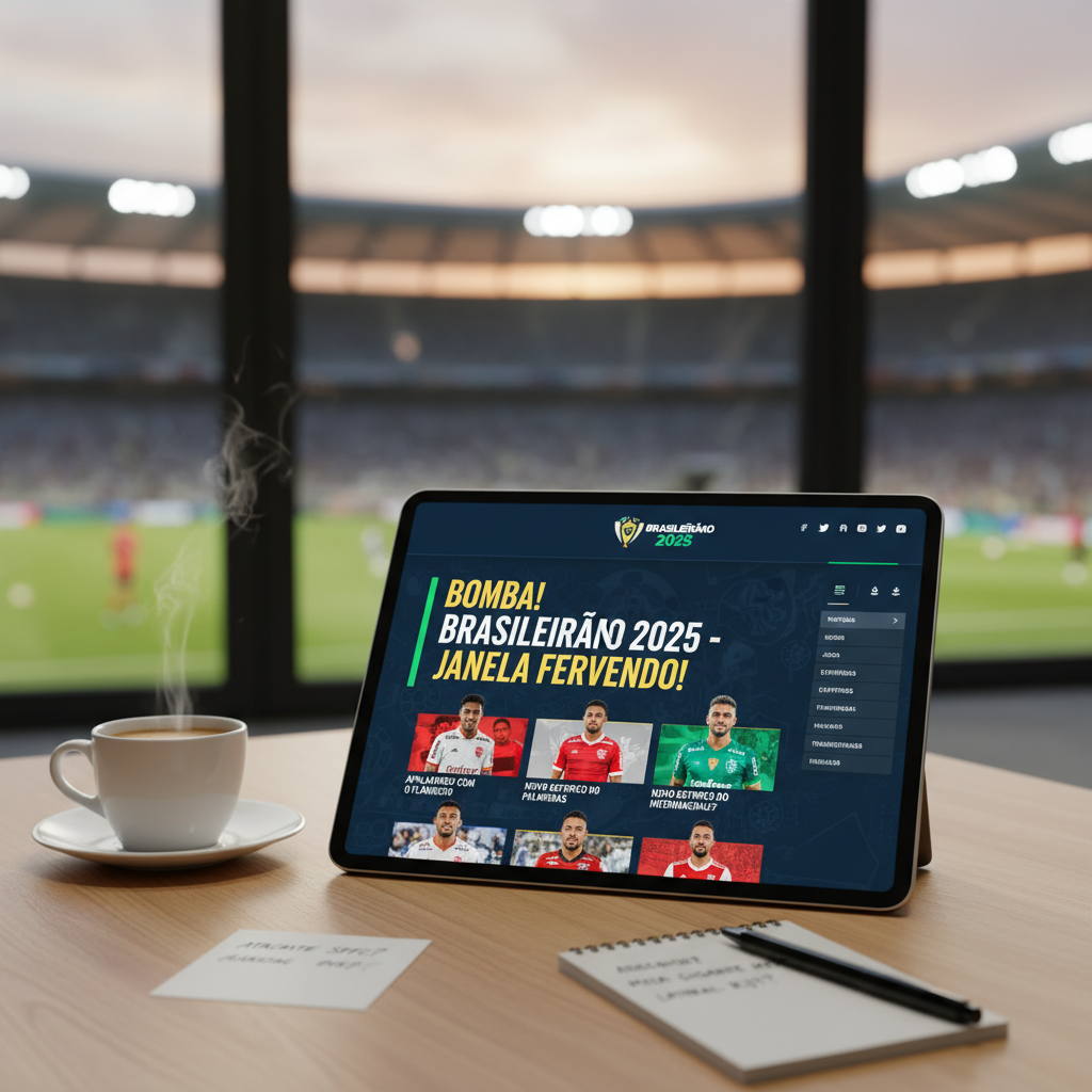 Mercado da Bola 2025: As Bombas e Rumores do Brasileirão